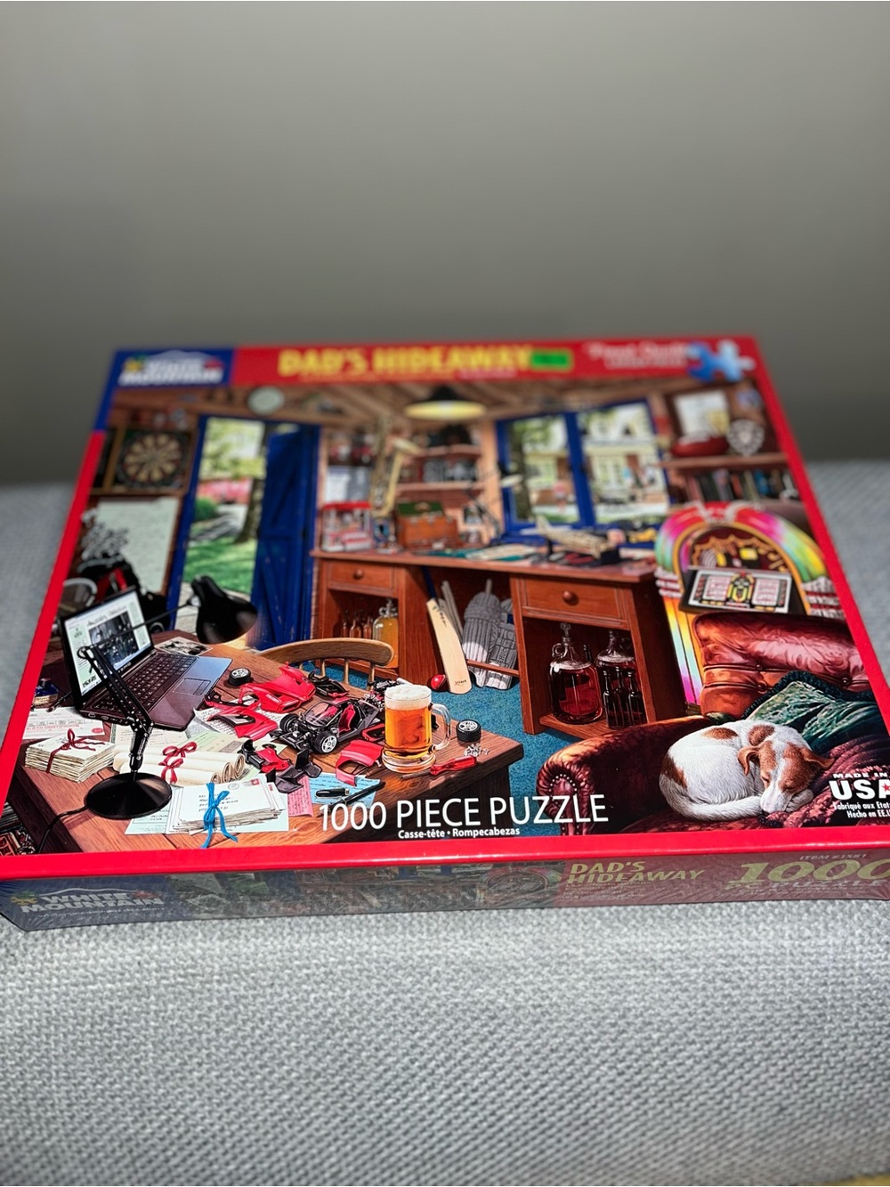 White Mountain 1000-Piece Puzzle *NEW IN BOX*